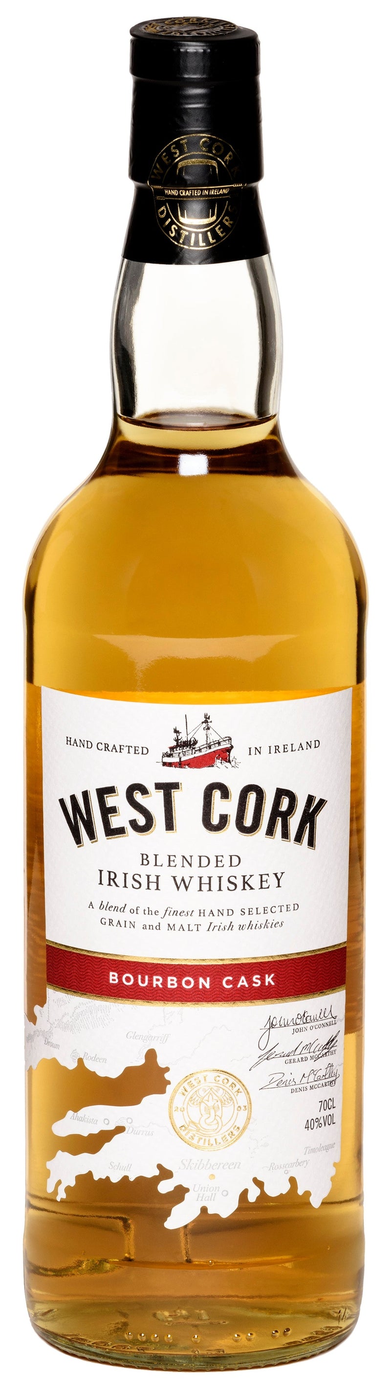 West Cork Bourbon Cask Irish Whisky 70cl