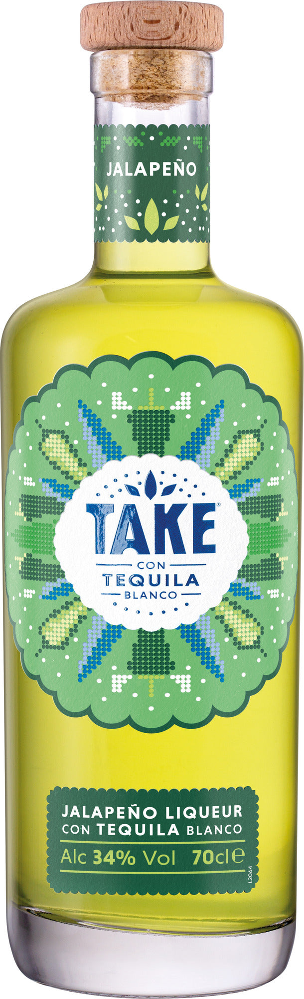 Take Jalapeno Tequila Liqueur 70cl Distillers Direct