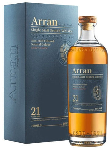ウイスキー Arran 21 Years Old Single Malt Scotch Arran 21 Year Old Single Malt Scotch Whisky LIMITED EDITION
