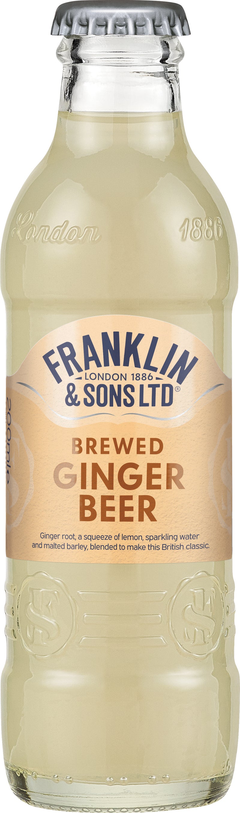 Franklin & Sons Ginger Beer 4x200ml