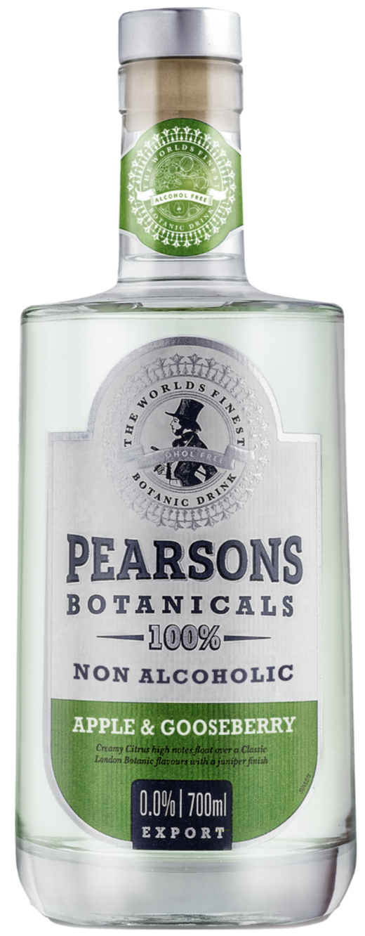 Pearsons Botanicals Apple & Gooseberry Non-alcoholic Spirit 70cl