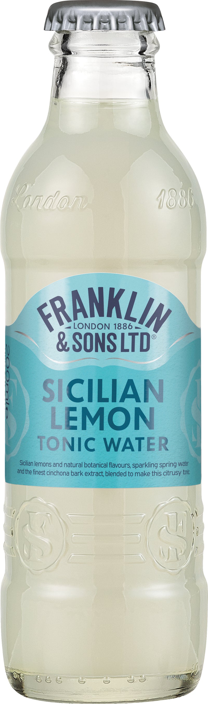 Franklin & Sons Sicilian Lemon Tonic 4x200ml