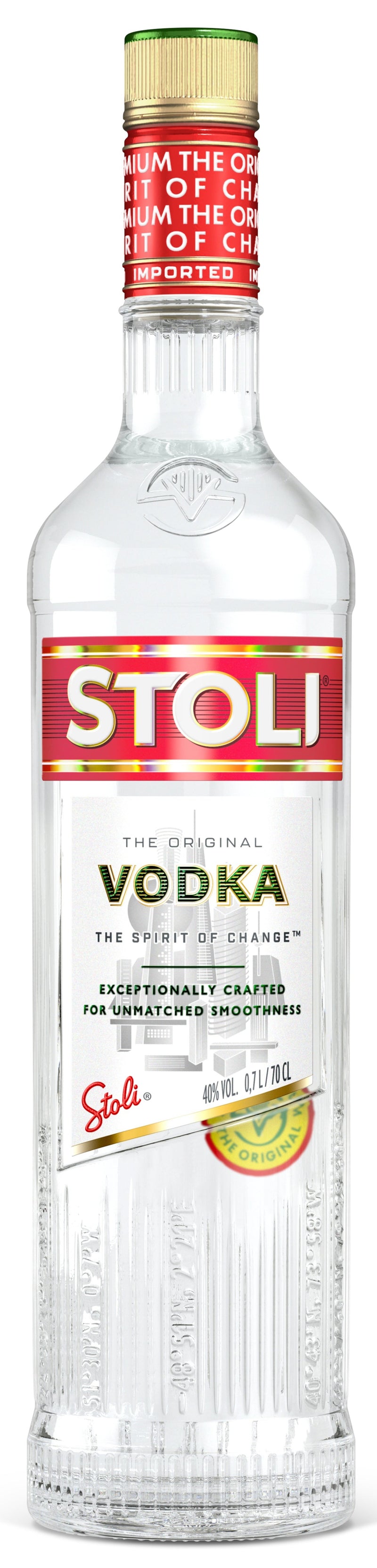 Stolichnaya Red Label Vodka 70cl