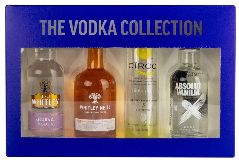The Vodka Collection 4 x 5cl