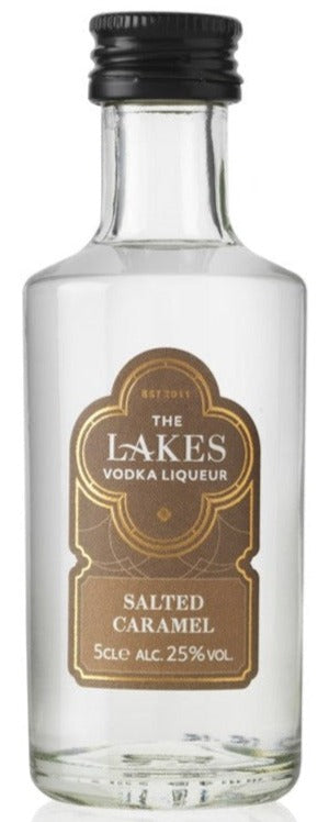 The Lakes Salted Caramel Vodka Liqueur Miniature 5cl