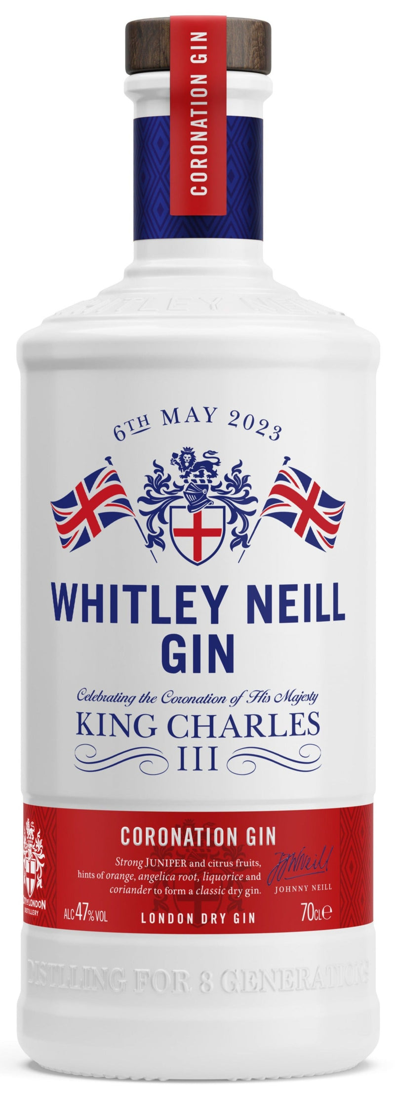 Whitley Neill Coronation Gin 70cl