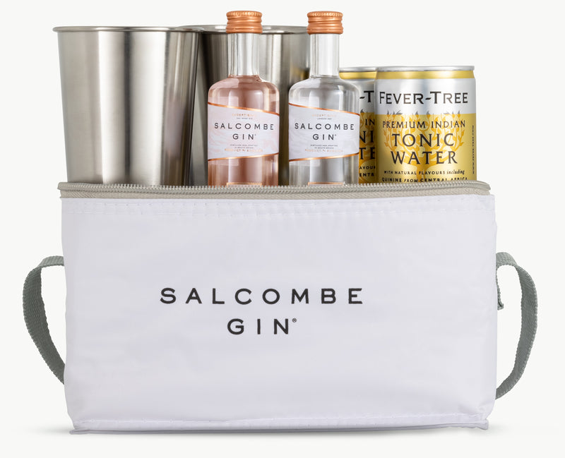 Salcombe Gin Miniature Cool Bag Set for 2