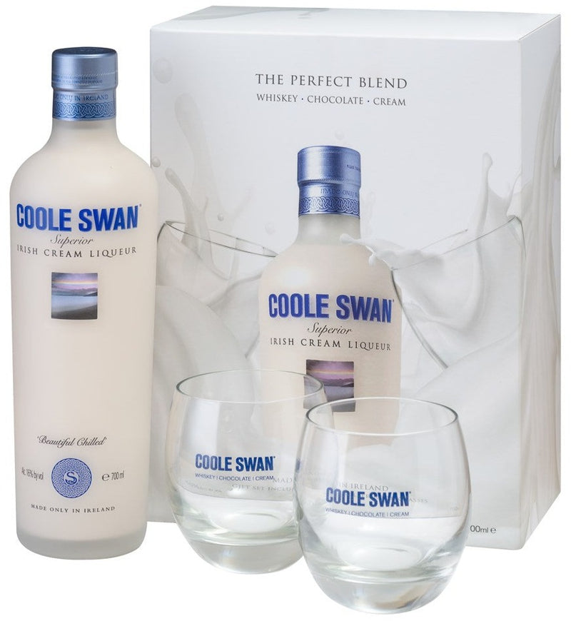 Coole Swan Irish Cream Liqueur 70cl Gift Pack