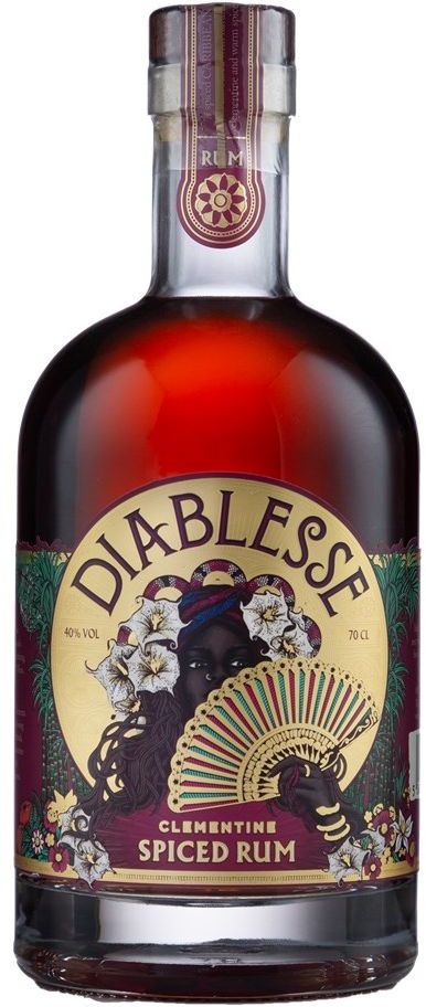 Diablesse Clementine Spiced Rum 70cl