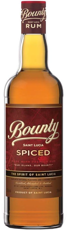 Bounty Rum White: Fine Rum | Distilled, Blended And Bottled In Saint-Lucia | 40% Alcohol, 700ml | Perfect Base For Long Drink