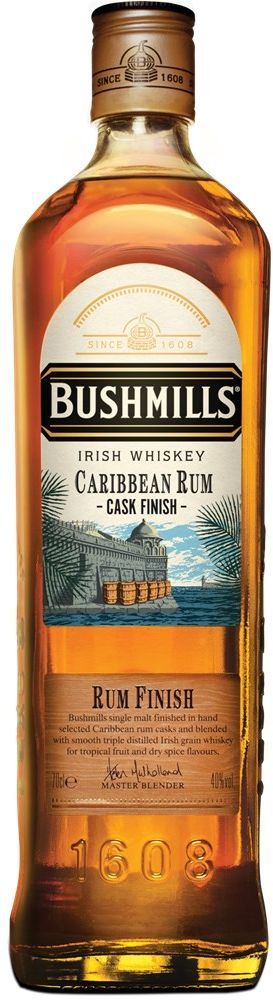 Bushmills Caribbean Rum Cask Finish Whisky 70cl