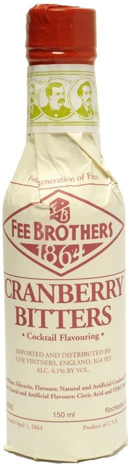 Fee Brothers Cranberry Bitters 150ml