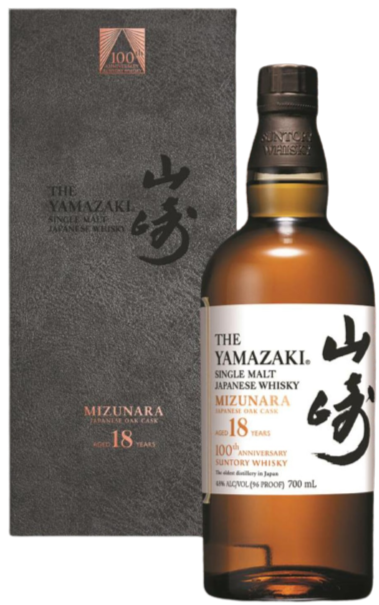 Suntory Yamazaki 18 Year Old Mizunara 100th Anniversary Edition Whisky 70cl