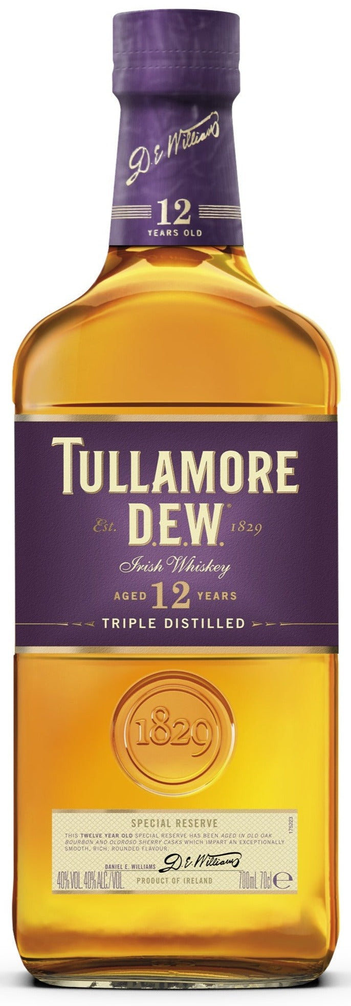 Tullamore Dew 12 Year Old Special Reserve Whiskey 70cl