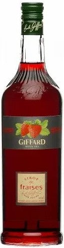 Giffard Fraise (Strawberry) Syrup 1ltr