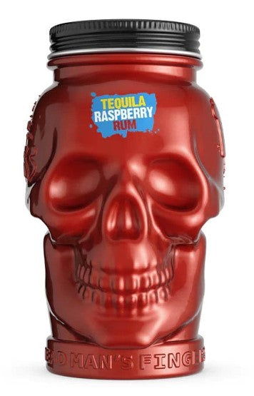 Dead Mans Fingers Tequila Raspberry Rum Skull Jar 50cl