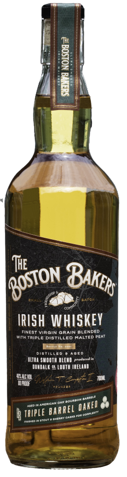 The Boston Bakers Irish Whiskey 70cl