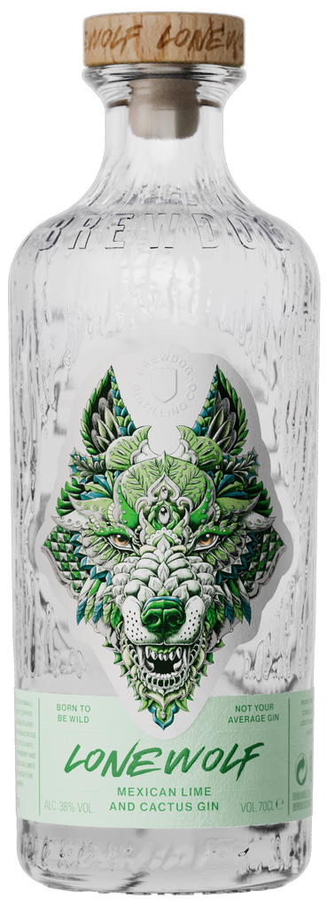 sausalitos kaktus gin LoneWolf Mexican Lime & Cactus Gin 70cl – Distillers Direct