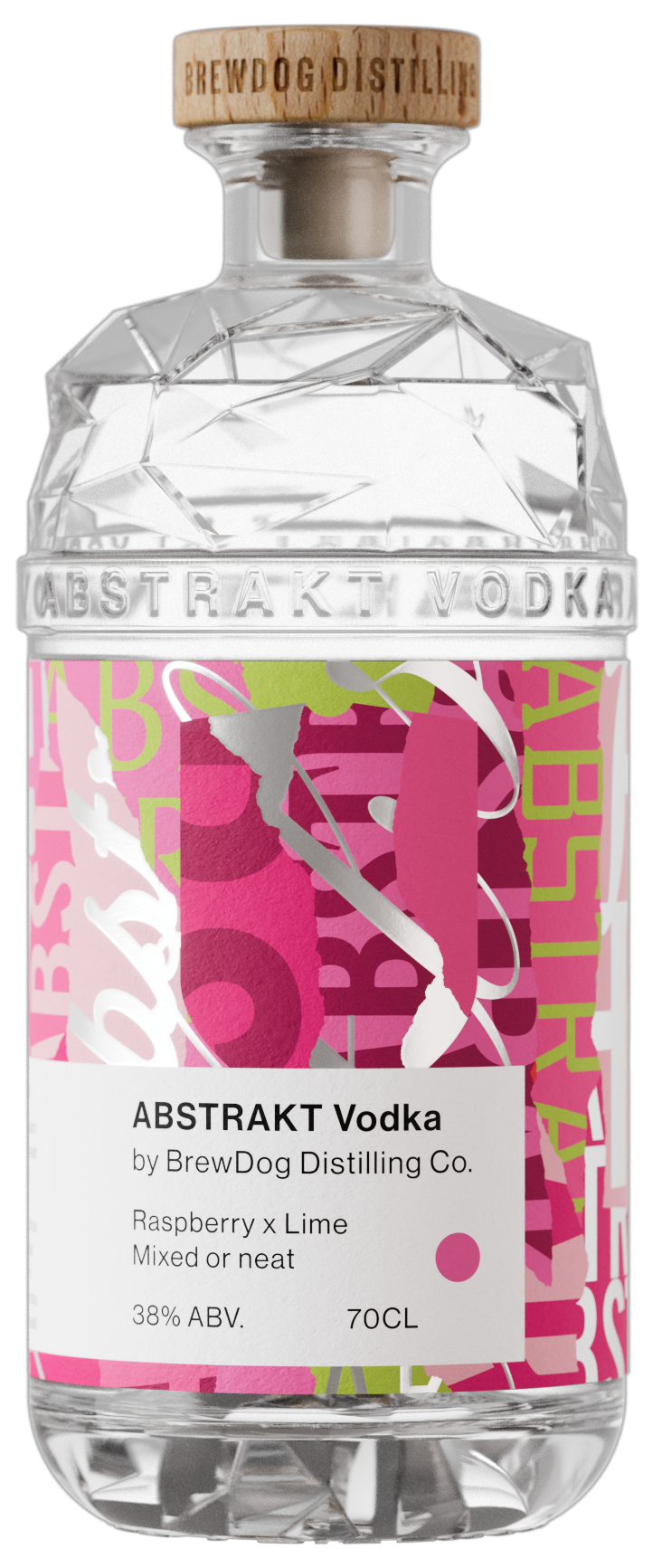 Abstrakt Raspberry & Lime Vodka 70cl