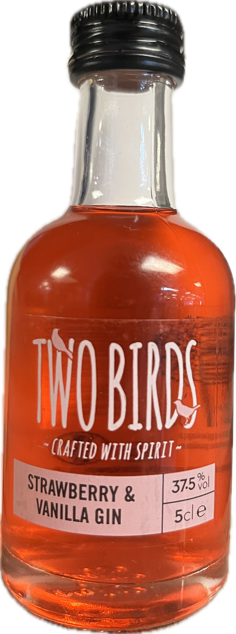 Two Birds Strawberry & Vanilla Gin 5cl