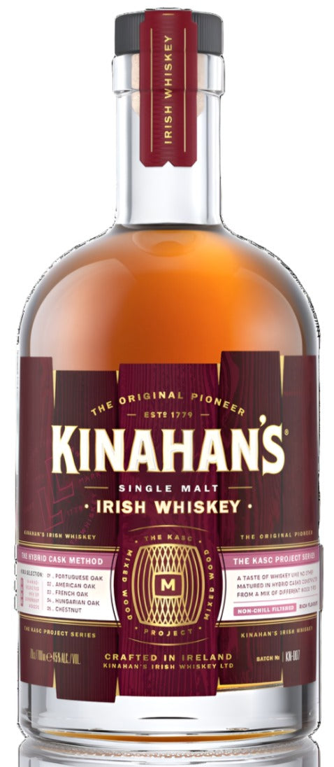 Kinahan's Project KASC M Irish Whiskey 70cl β Distillers Direct