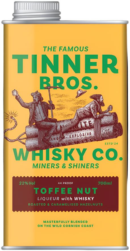 Tinner Bros Toffee Nut Whisky Liqueur 70cl