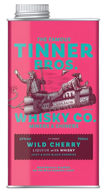 Tinner Bros Wild Cherry Whisky Liqueur 70cl