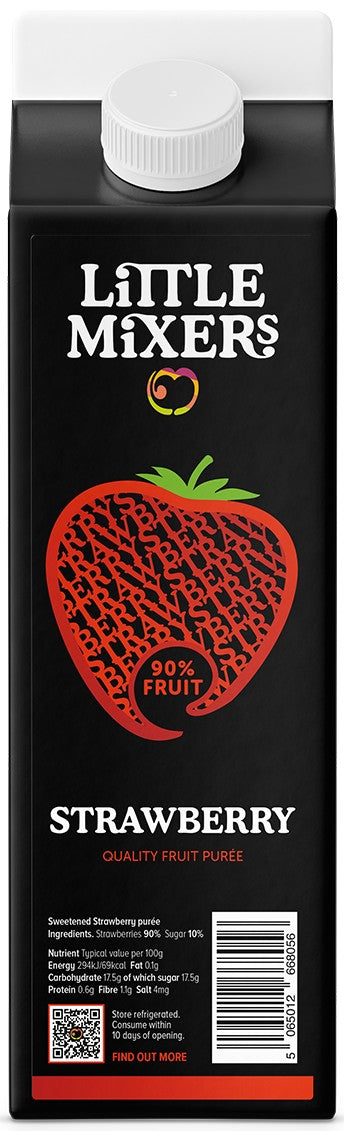Little Mixers Strawberry Puree 1kg