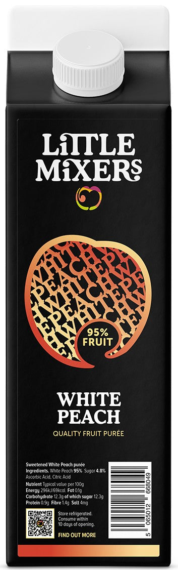 Little Mixers White Peach Puree 1kg