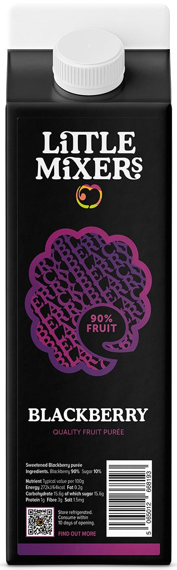 Little Mixers Blackberry Puree 1kg