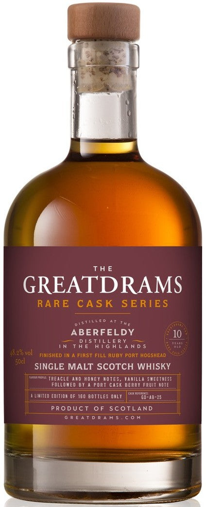 Aberfeldy 10 Year Old Port Cask Whisky 50cl