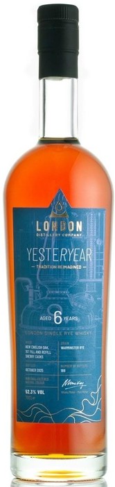 Yesteryear 6 Year Old London Single Malt Whisky 70cl