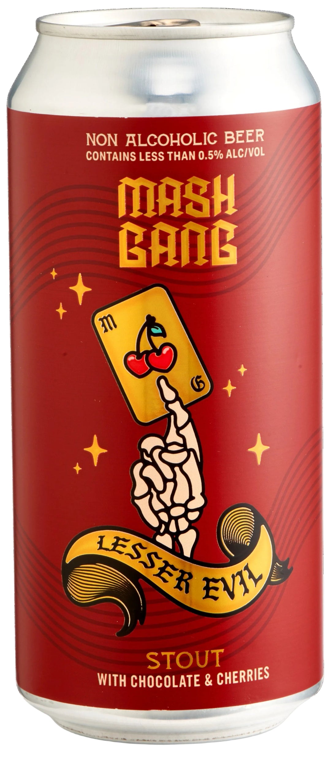 Mash Gang Non-Alcoholic Lesser Evil 12x330ml