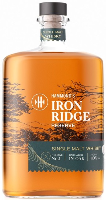 Hammond's Iron Ridge English Single Malt Whisky 70cl