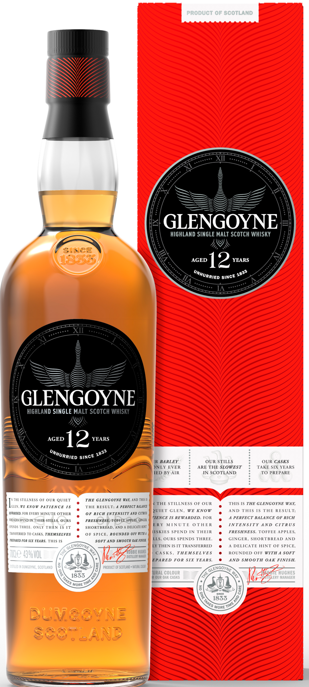 Glengoyne 12yo | Highland Single Malt Scotch Whisky 70cl