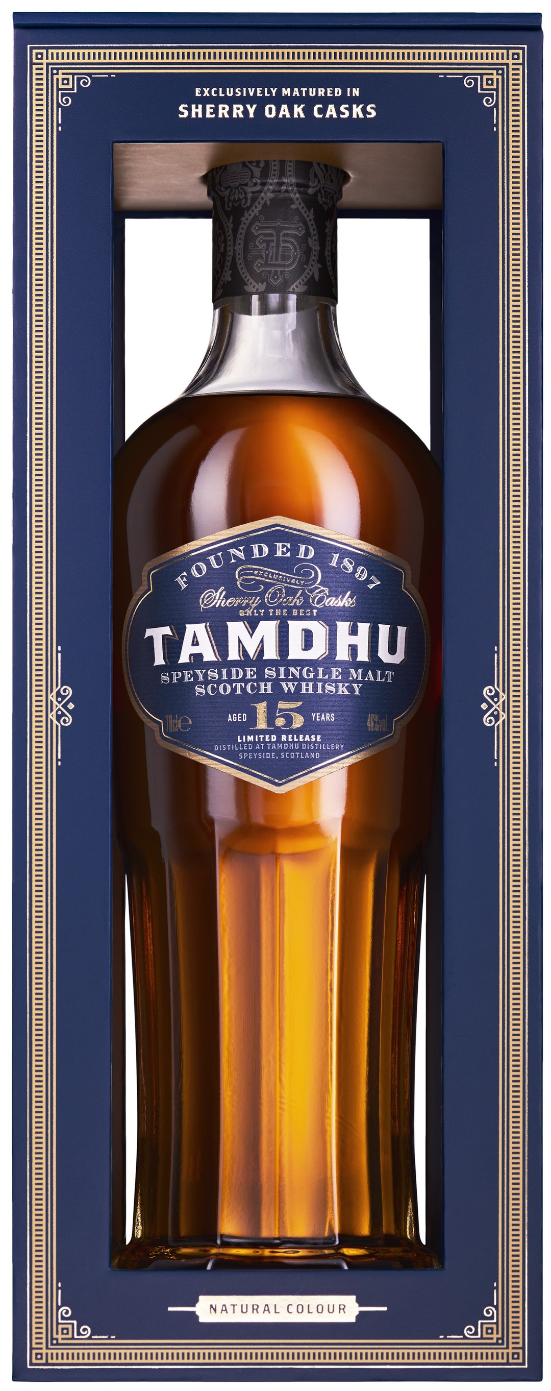 Tamdhu 15 Year Old Sherry Cask Matured Single Malt Whisky 70cl