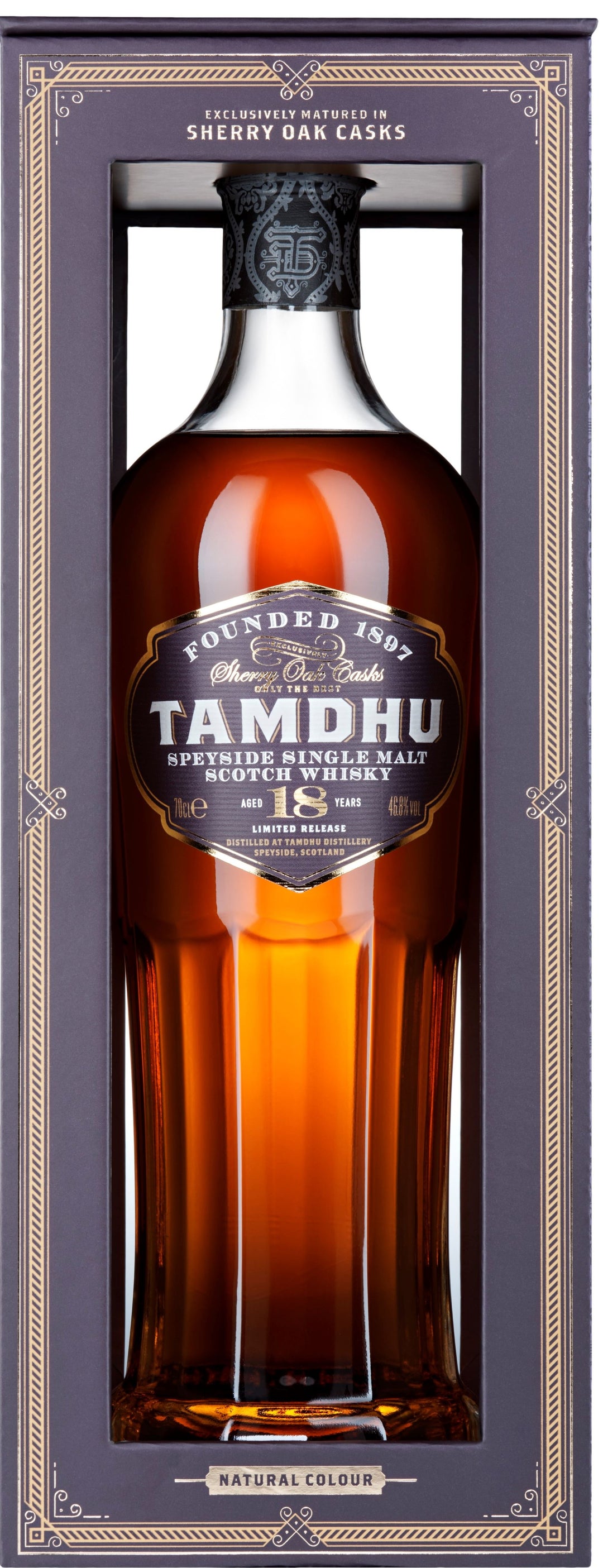 Tamdhu 18 Year Old Sherry Cask Matured Single Malt Whisky 70cl