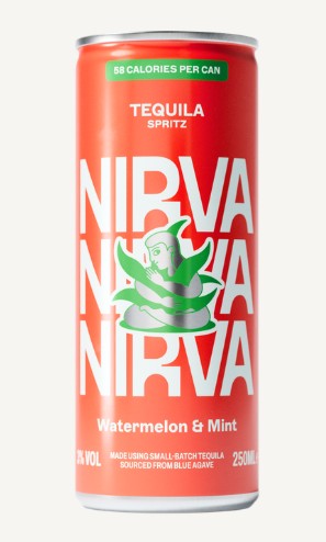 Nirva Watermelon & Mint Tequila Spritz 12x250ml