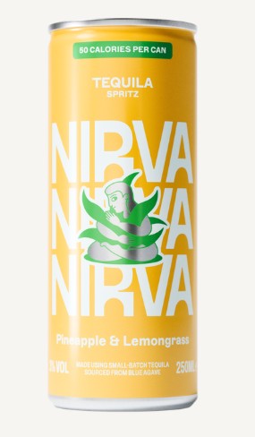Nirva Pineapple & Lemongrass Tequila Spritz 12x 250ml