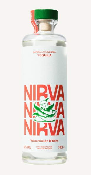 Nirva Watermelon & Mint Flavoured Tequila 70cl