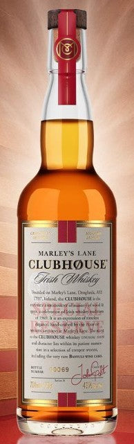 Marleys Clubhouse Irish Whiskey 70cl