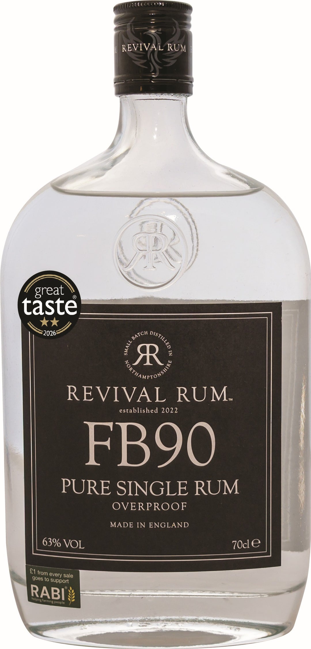 Revival Rum FB90 Overproof Rum 70cl