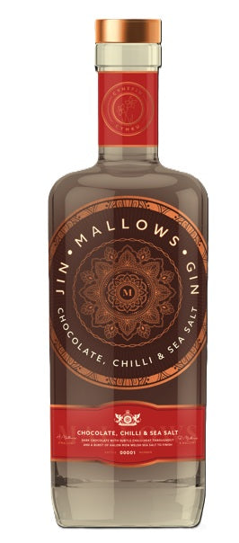 Mallows Chocolate, Chilli and Sea Salt Gin 70cl