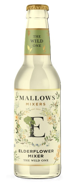Mallows Elderflower Tonic Water 24x200ml