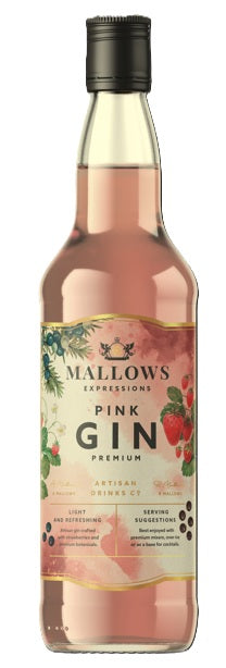 Mallows Expressions Pink Gin 70cl
