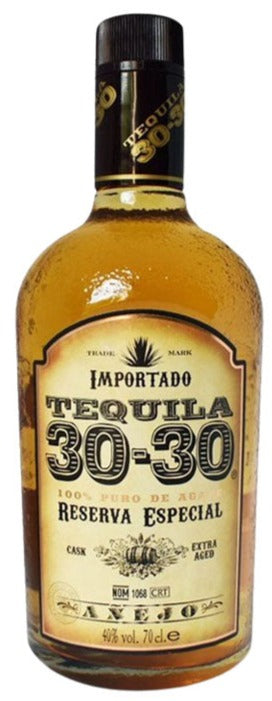 30-30 Tequila Anejo 70cl