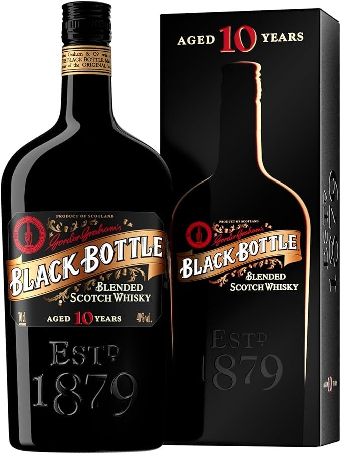 Black Bottle 10 Years Old Blended Scotch Whisky 70cl