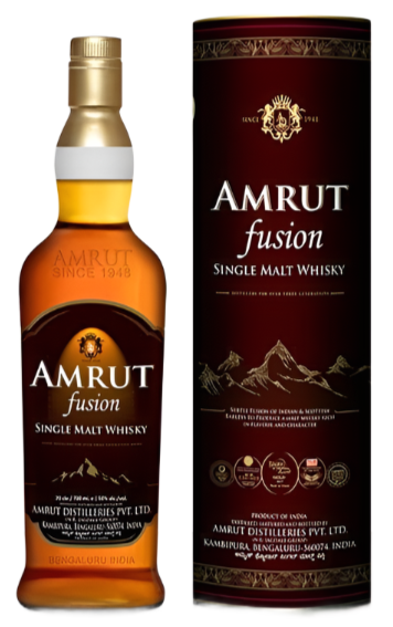 Amrut Fusion Single Malt Whisky 70cl