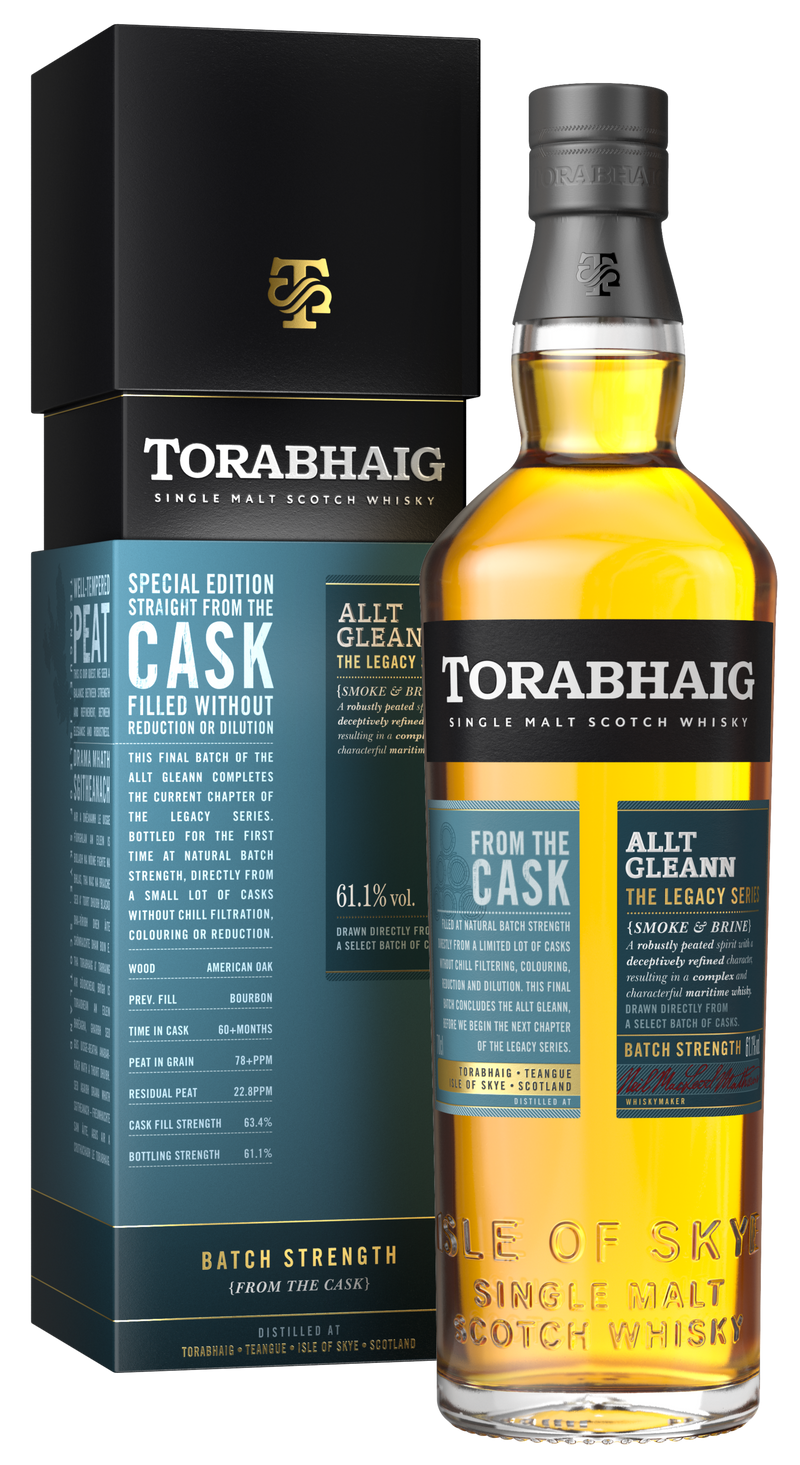 Torabhaig Legacy Allt Gleann Batch Strength Single Malt Scotch Whisky 70cl