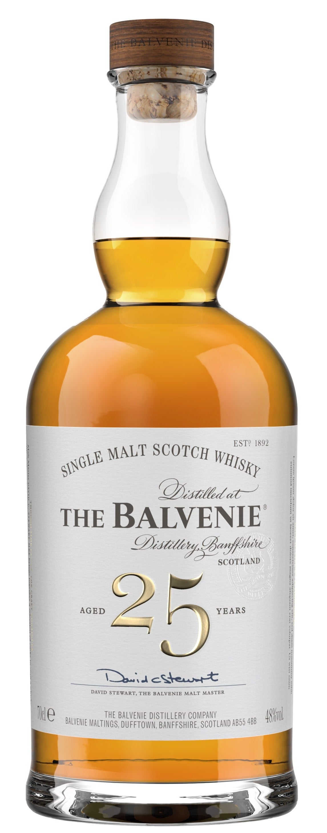 Balvenie_70cl_25YO_Bottle_Fron